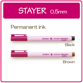 Sewline Brown Stayer Permanent Marker